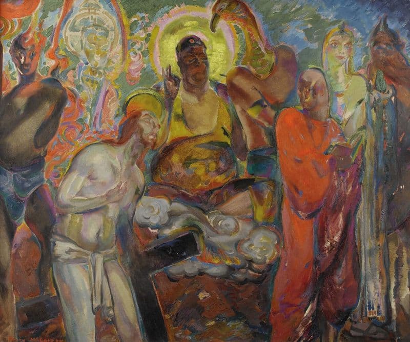 Men’s Gods (circa 1923) as a canvas print