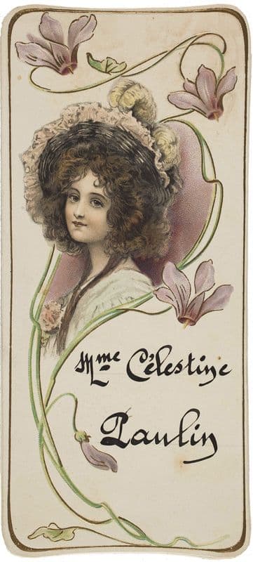 Menu – 11 Septembre 1920 as a canvas print