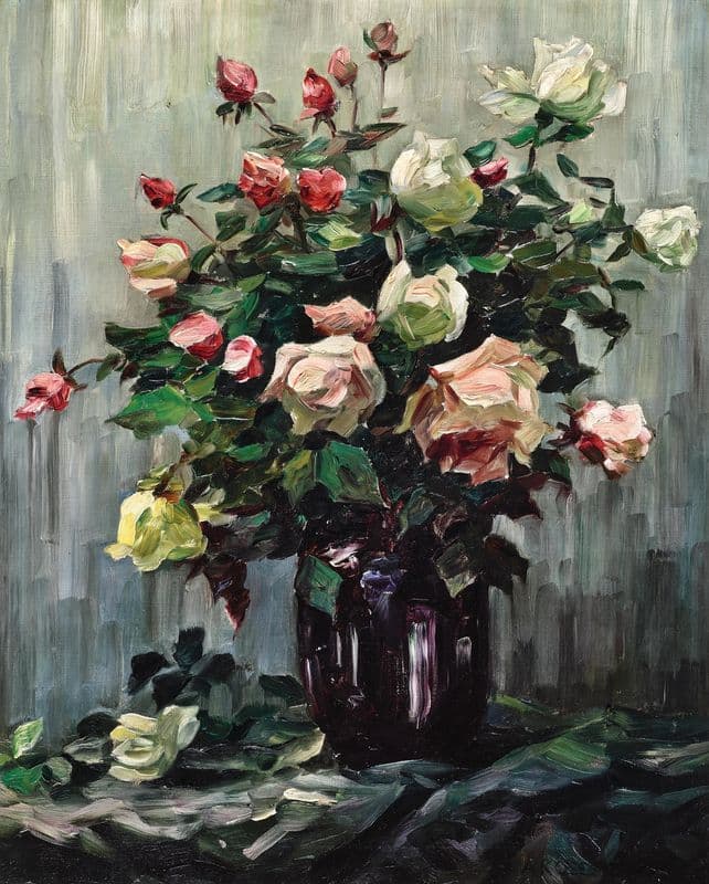 Merano Roses as a canvas print
