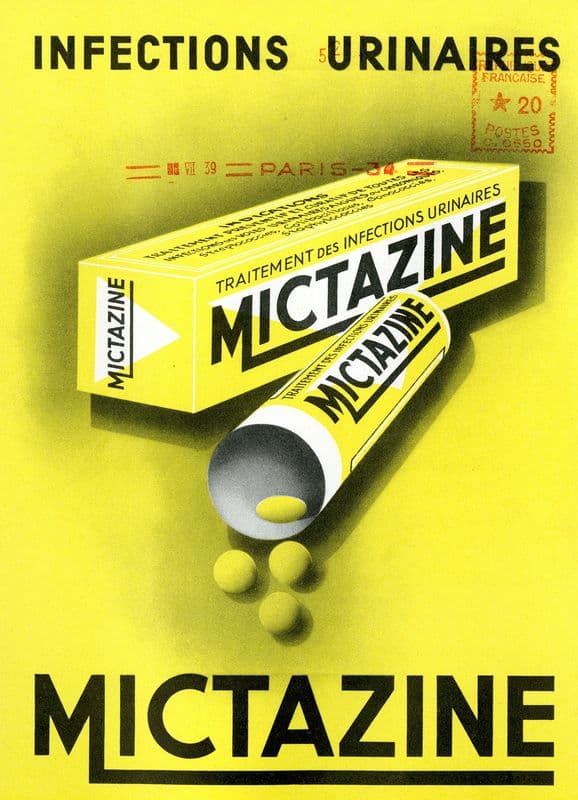 Mictazine as a canvas print