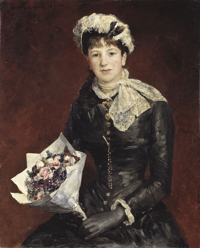 Miss Anna Bagge, née Heyman as a canvas print