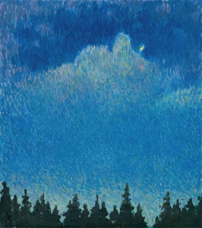 Mondschein as a canvas print