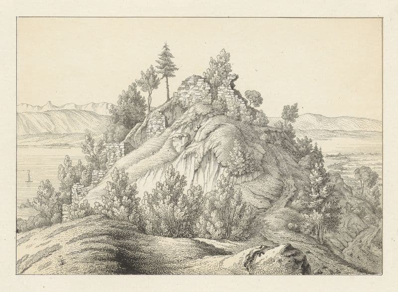 Mont (1840-1844) as a canvas print