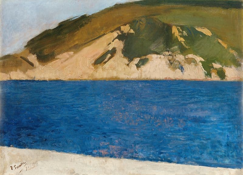 Monte Ulía, San Sebastián as a canvas print