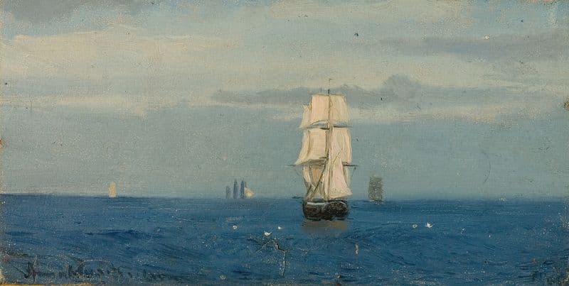 Morgenstemning, Atlanterhavet as a canvas print