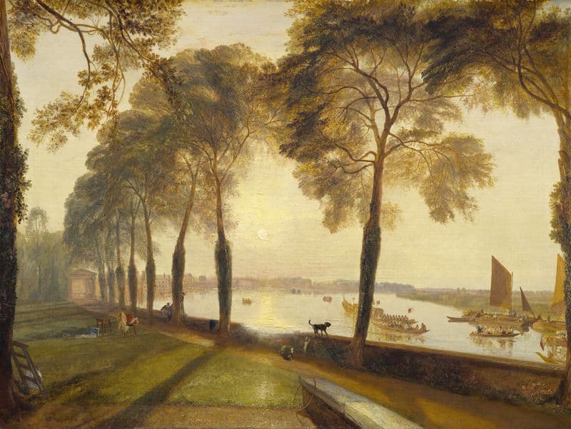 Mortlake Terrace as a canvas print