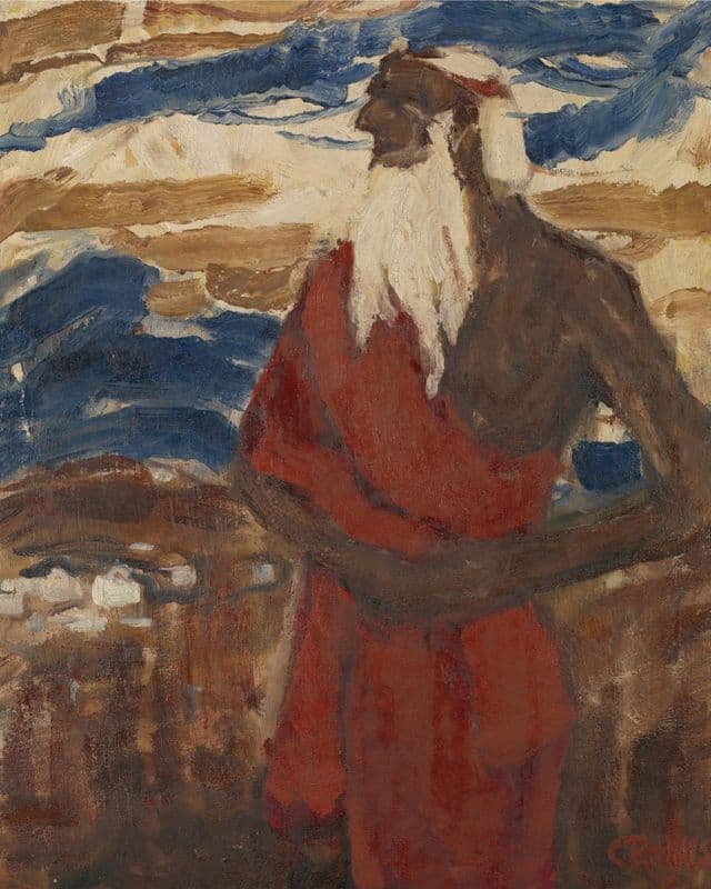 Moses Seeing the Promised Land as a canvas print