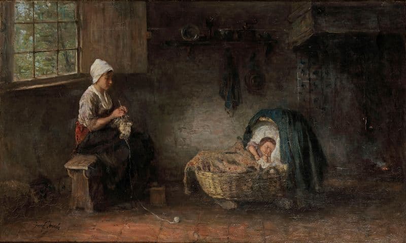 Mother’s treasure as a canvas print