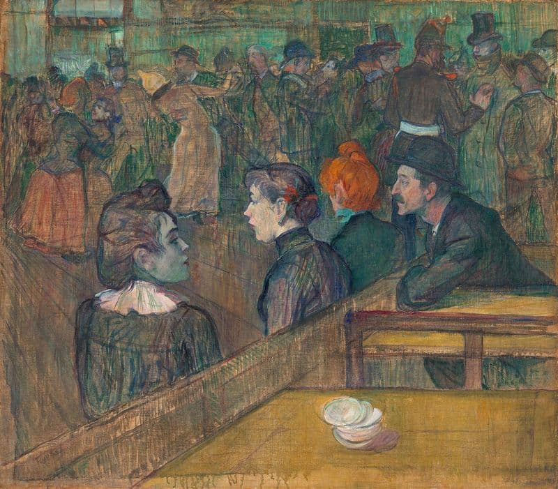 Moulin de la Galette as a canvas print