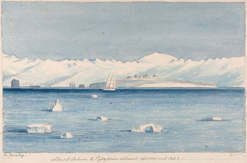 Mount Sabine & Possessions Island as a canvas print