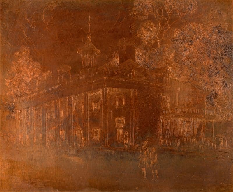 Mount Vernon as a canvas print