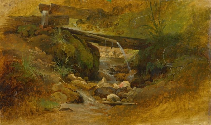 Mountain Creek as a canvas print