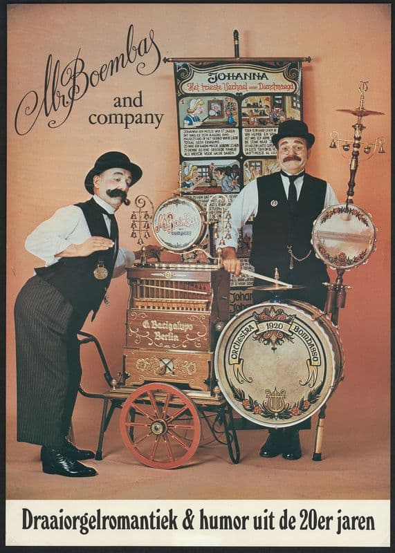 Mr. Boembas and company; draaiorgelmuziek & humor uit de 20er jaren as a canvas print