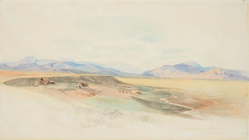Mr MacKellar’s Station, the Waimea Plains, Southland as a canvas print