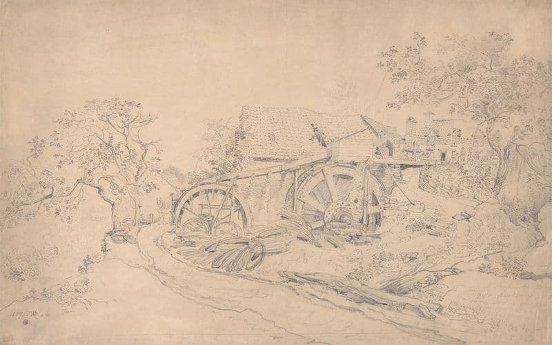 Mr. Thompson’s Wire Mill, Tintern as a canvas print