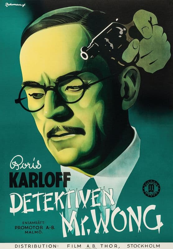 Mr. Wong, Detective as a canvas print