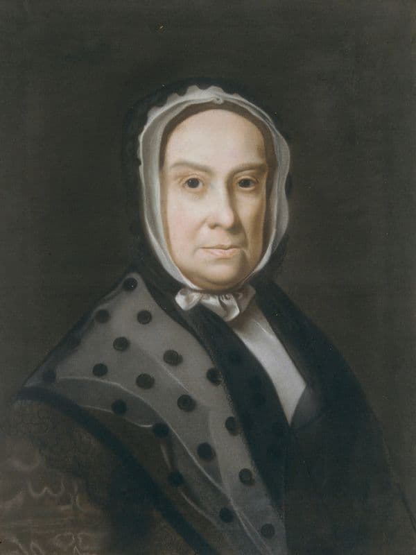 Mrs. Ebenezer Storer (Mary Edwards) (1767–69) as a canvas print