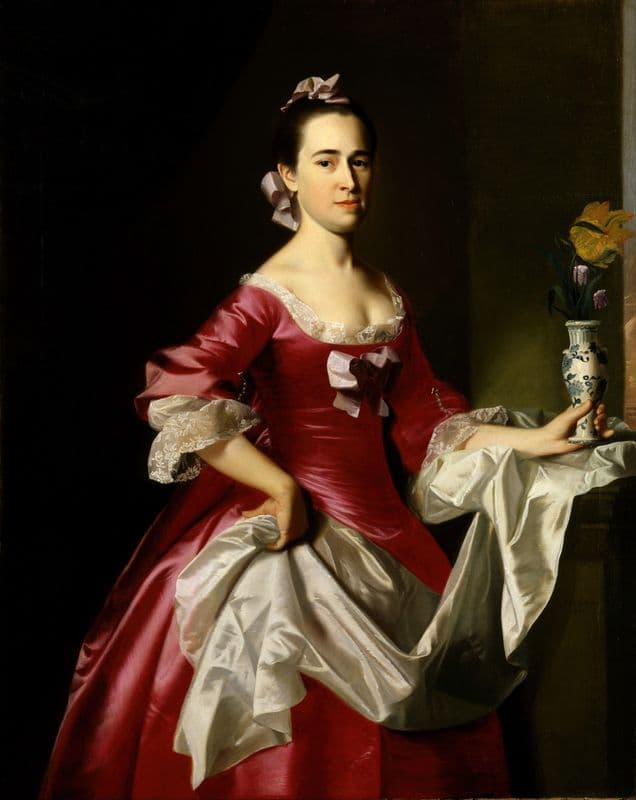 Mrs. George Watson as a canvas print