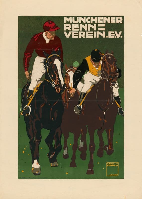 Münchener Rennverein e. V. as a canvas print