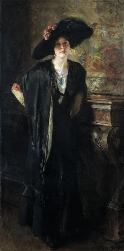My Daughter Gladys (ca. 1913) as a canvas print
