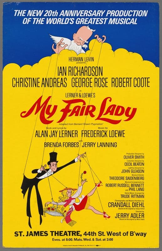 My Fair Lady as a canvas print