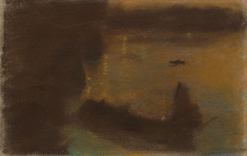 Mysterious Barges II as a canvas print