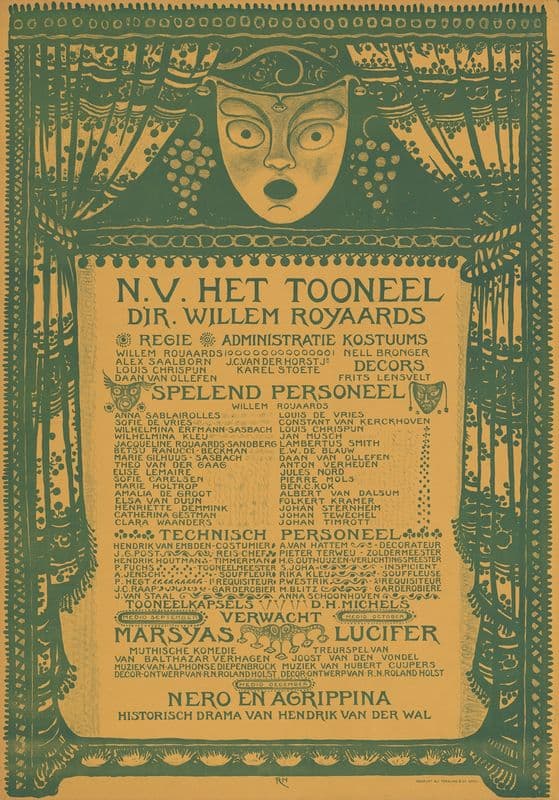 N.V. Het Tonneel as a canvas print