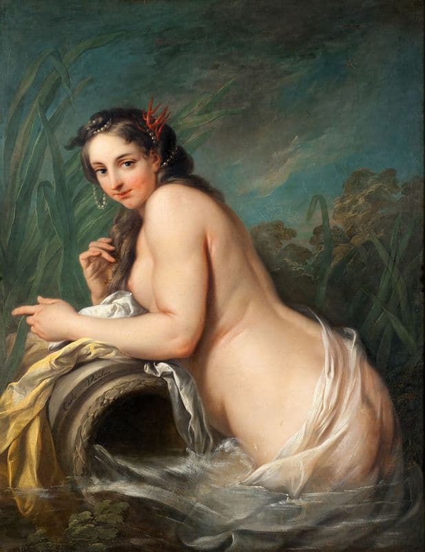 Naiad as a canvas print