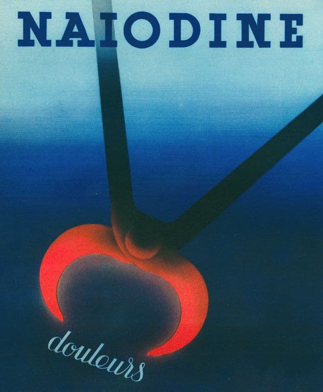 Naïodine (1910-1950) as a canvas print