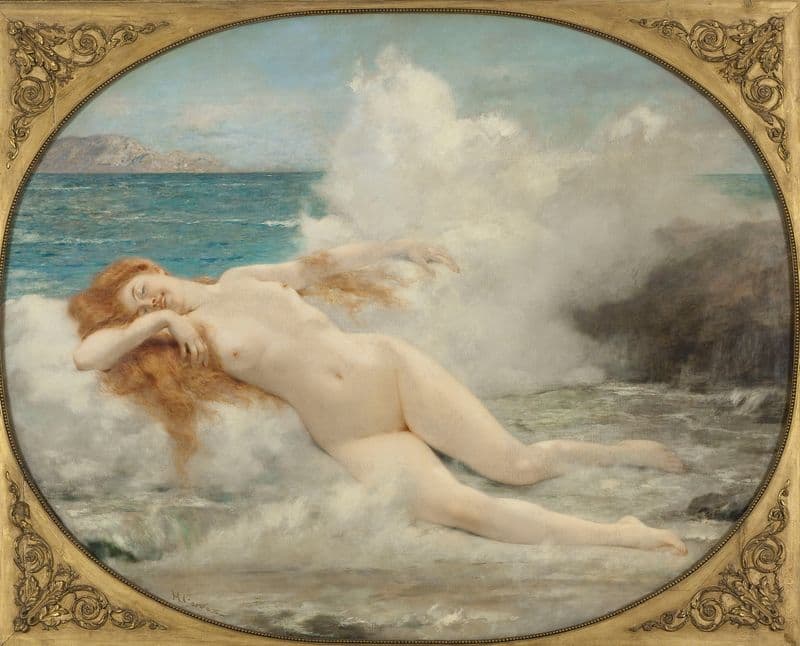 Naissance de Vénus as a canvas print