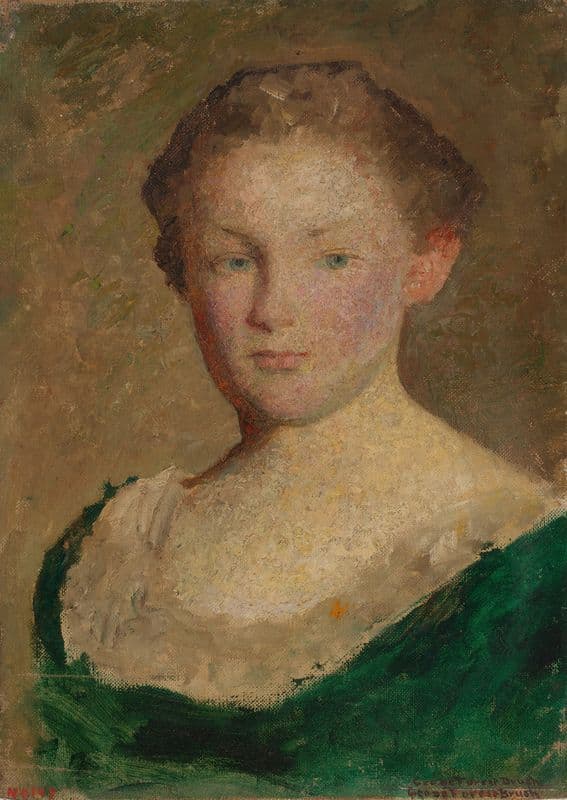 Nancy (ca. 1905) as a canvas print