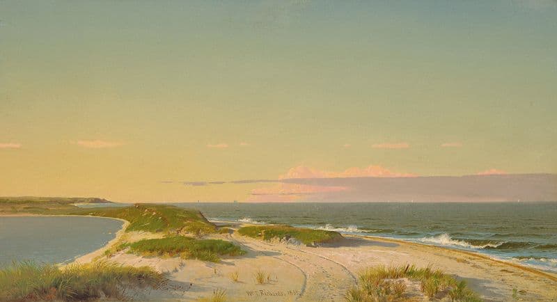 Nantucket Shore as a canvas print