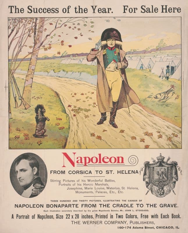 Napoleon from Corsica to St. Helena The success of the year. For sale here. as a canvas print