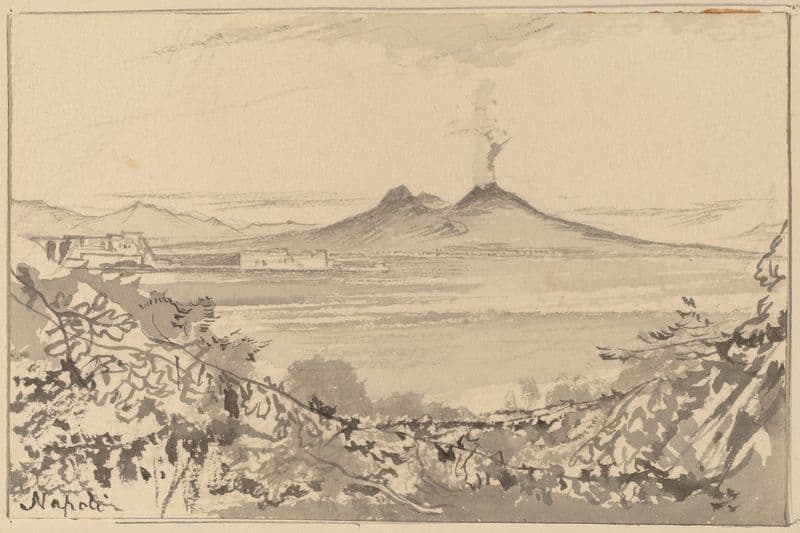 Napoli (1884-1885) as a canvas print