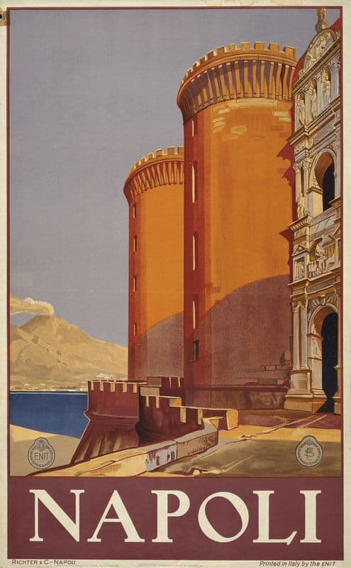 Napoli as a canvas print
