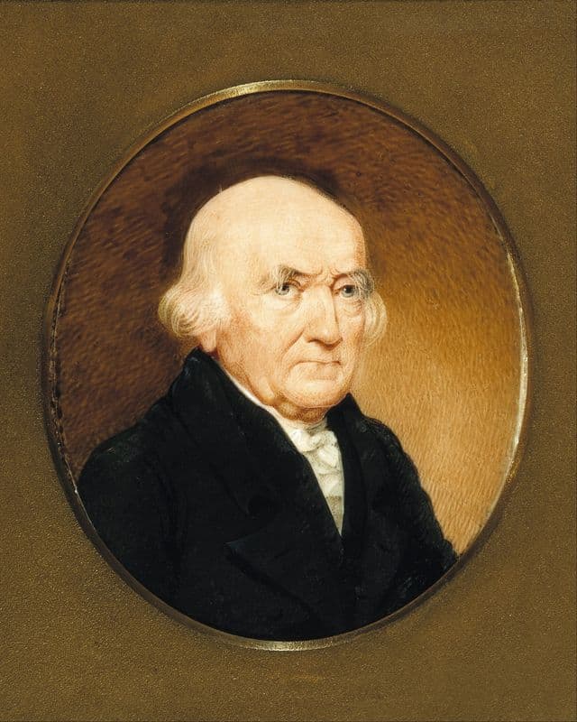 Nathaniel Russell as a canvas print
