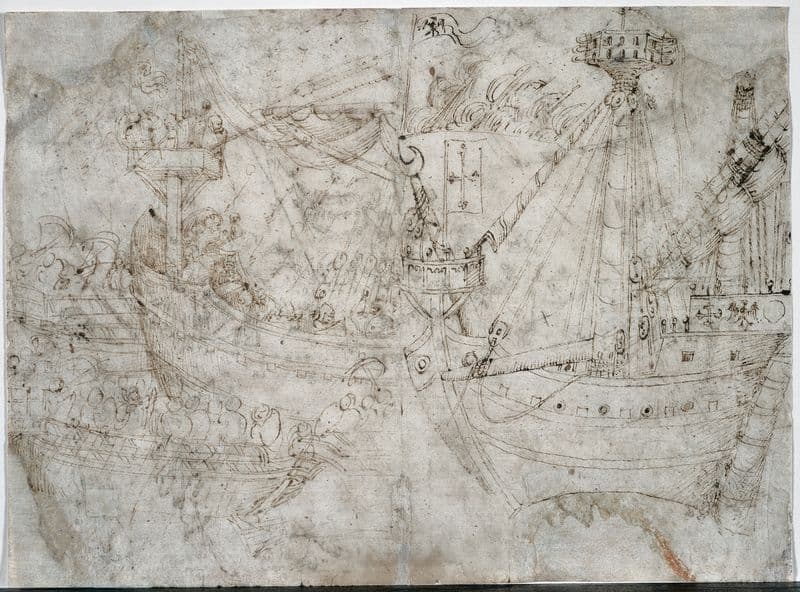 Navicella (1410s) as a canvas print