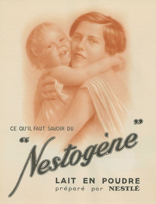 Nestogène (1910-1950) as a canvas print