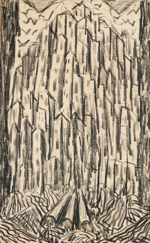 New York Skyscrapers as a canvas print