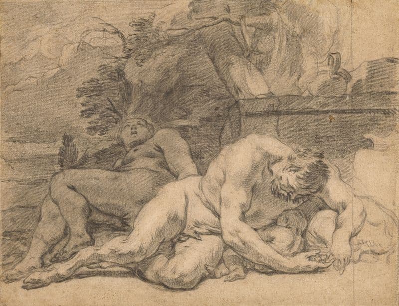 Night (1635–1642) as a canvas print