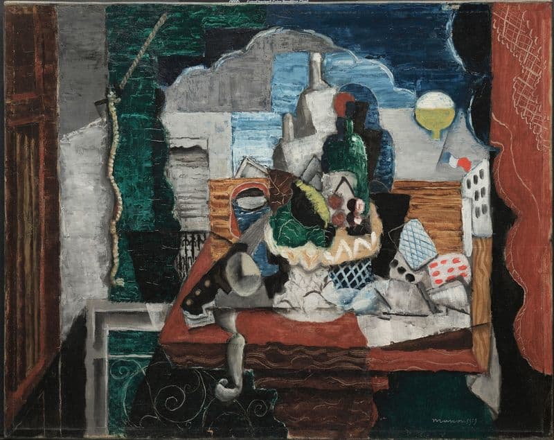 Night Café (c. 1923) as a canvas print