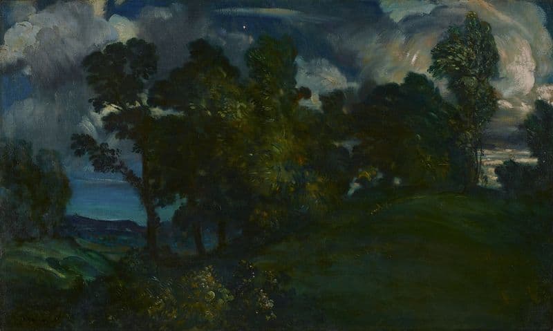 Night’s Overture as a canvas print