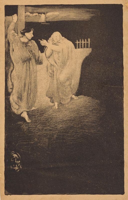 Noli me tangere as a canvas print