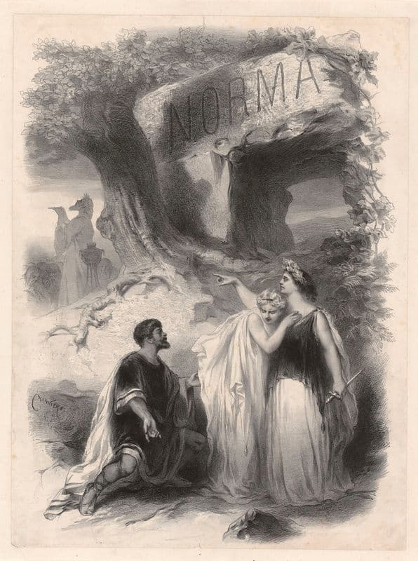 Norma as a canvas print