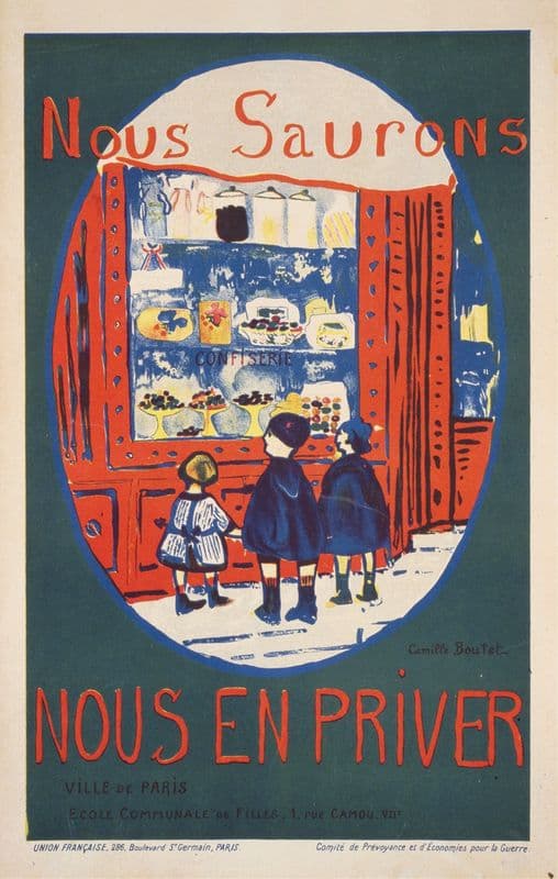 Nous saurons nous en priver as a canvas print