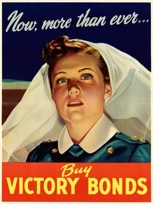 Now More than Ever…Buy Victory Bonds as a canvas print