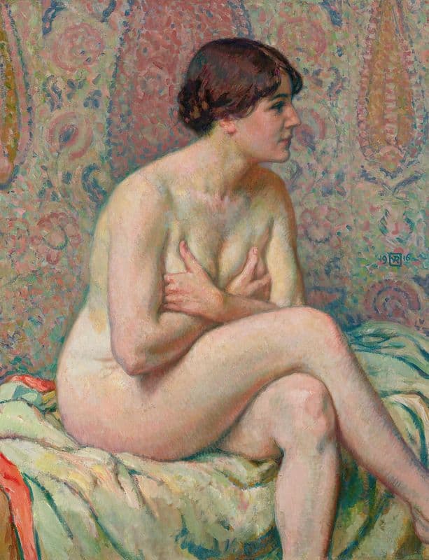 Nu Assis (Maude) as a canvas print