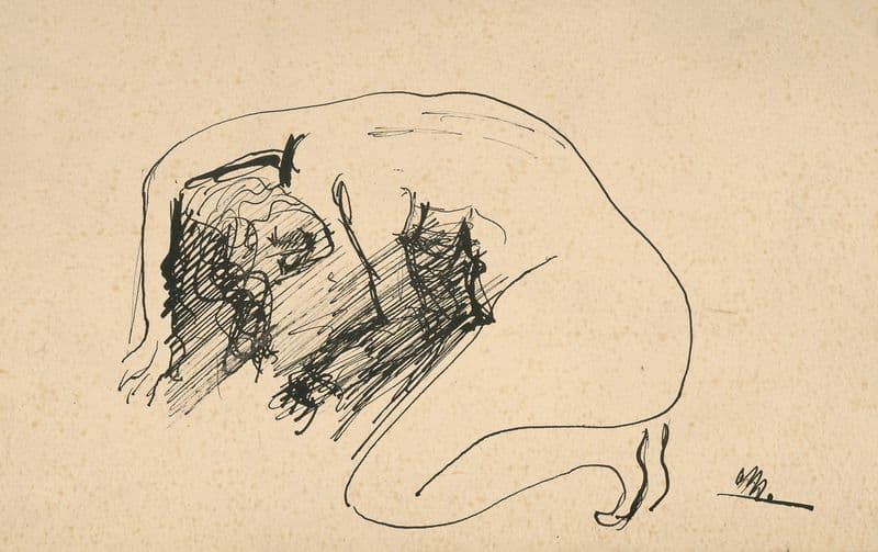 Nude (1930–1939) as a canvas print