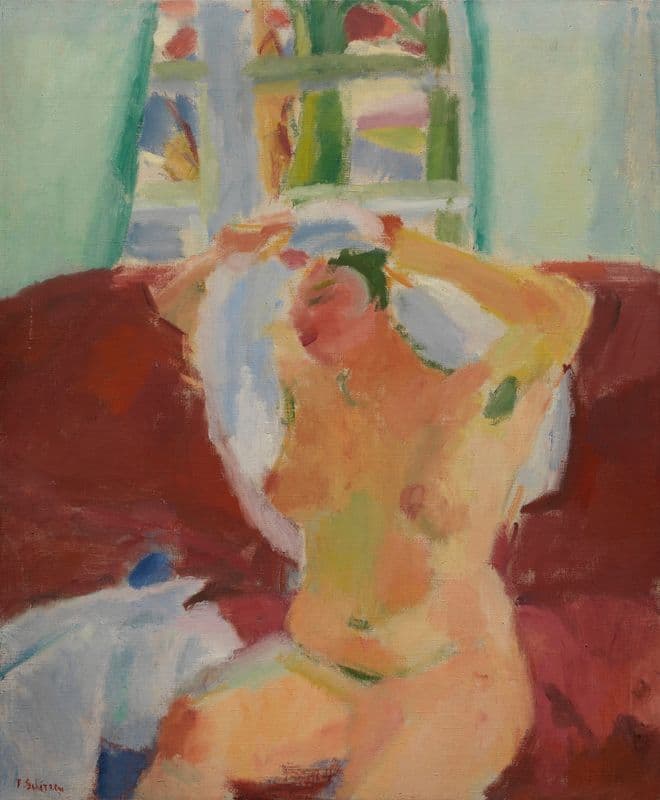 Nude as a canvas print