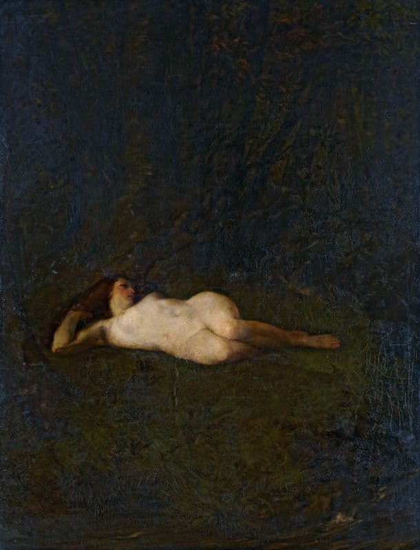 Nymph as a canvas print